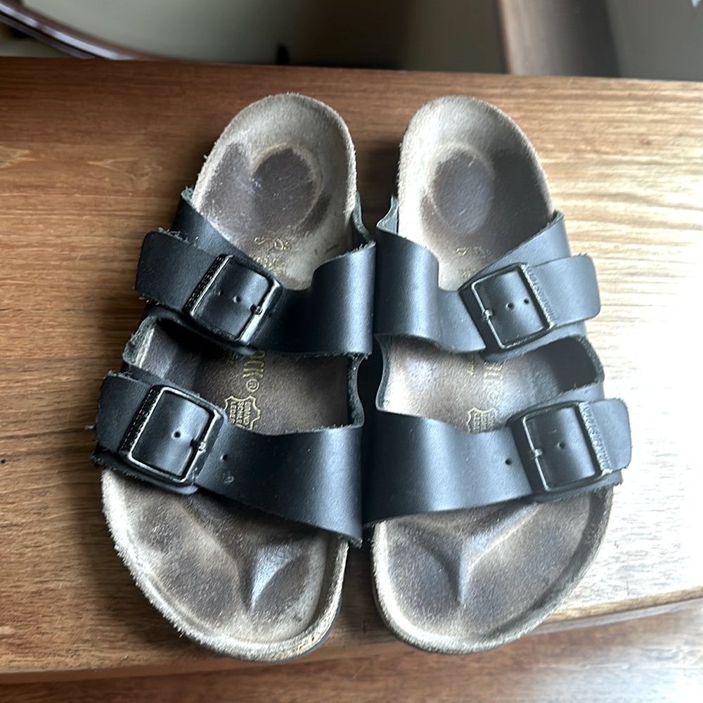 Men’s Black Birkenstocks